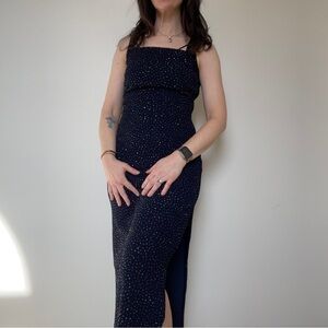 Vintage 90s Y2K Formal Dress Gown 6P